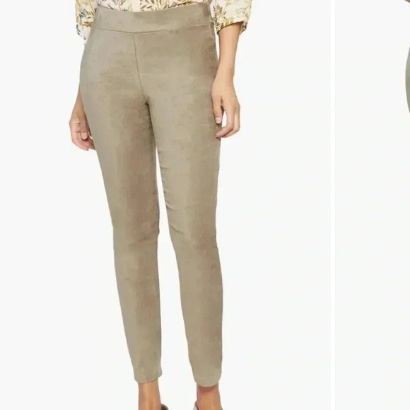 NYDJ | Faux Suede Pull-on Pants w/Lift & Tuck Technology - Picture 1 of 7